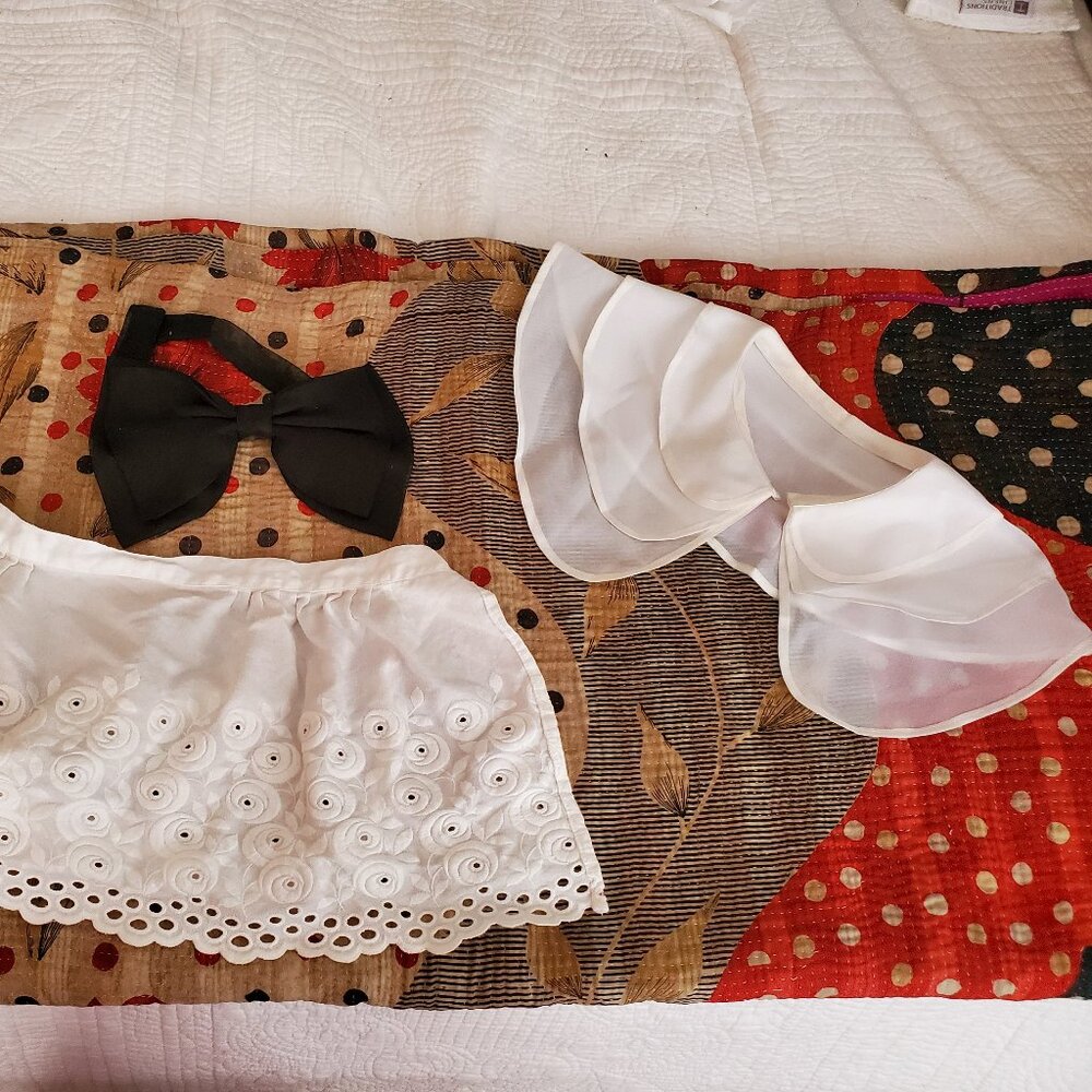 Collar, Apron, Bow - Costume / Cosplay